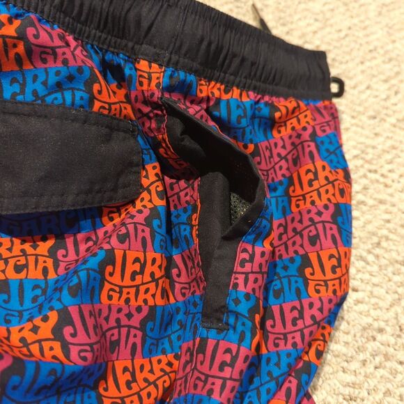 Section 119 Jerry Garcia Swim Trunks Board Shorts Mens Small Grateful Dead - Picture 8 of 8